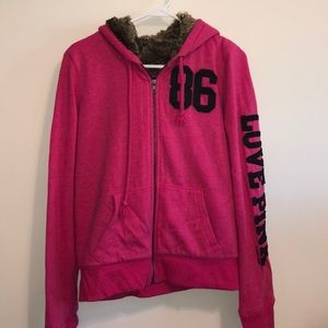 PINK zip up